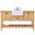Clement 60 Inch Single Bathroom Vanity In Natural Wood