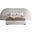Cleo Velvet King Bed In Cream