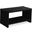Cleo Velvet Night Stand In Black