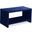 Cleo Velvet Night Stand In Navy