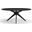 Clifford Oval Coffee Table In Black