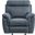 Clifton Blue Glider Reclining Chair