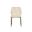 Clinton Dining Chair Set of 2 In Bravo Cream