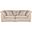 Cloud Puff Tan 2 Piece Slipcovered Modular Sectional Sofa