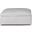 Cloud Puff White Slipcovered Square Sectional Modular Ottoman