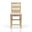Clover Ridge Ladder Back Counter Stool In Carmel Finish