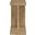 Clower Engineered Wood C-Shaped Sofa Side Table In Mango
