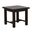 Club Aluminum End Table In Mahogany