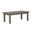 Club Aluminum Rectangular Coffee Table In Oyster