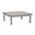 Club Aluminum Square Coffee Table In Oyster