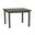 Club Aluminum Square Dining Table In Slate Gray