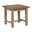 Club Teak End Table In Natural Teak