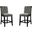 Izzy Gray Counter Height Chair Set of 2