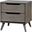 Lennart Gray Nightstand
