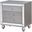 Brachium Silver Nightstand