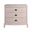 Coalesce Three Drawer Nightstand In Fog
