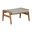 Coast Teak Ottoman In Natural Teak