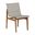 Coast Teak Side Chair In Natural Teak