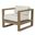 Coastal Teak Club Chair in Light Wood