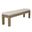 Coastal Teak Dining Bench in Light Wood