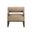 Coburn Lounge Chair In Dark Brown and Sahara Sand