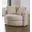 Cochrane Swivel Chair In Cream and Beige
