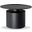 Coffee Table Rook Matte Black Aluminum