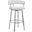 Cohen 30 Inch Swivel Bar Stool In White