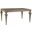 Cohesion Program Brussels Rectangular Dining Table In Bianco
