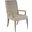 Cohesion Program Madox Upholstered Arm Chair In Bianco