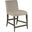 Cohesion Program Madox Upholstered Low Back Counter Stool In Grigio