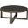 Cohesion Program Rousseau Round Cocktail Table In Grigio