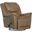 Cole Chaise Swivel Glider Recliner In Camel