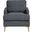 Colette Accent Chair In Gray
