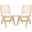 Colette Rattan Dining Chair In Natural