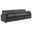 Collins Modular Power Sofa In Dark Grey