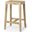 Colony 25 Inch Seat Height Brown Wood Seat And Frame Stool