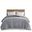 Comfort Cool Jersey Knit Oversized Down Alternative King/Cal King Comforter In Grey