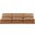 Comfy Vegan Leather 3 Seater Modular Sofa In Cognac