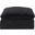 Comfy Velvet Modular Ottoman In Black