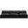 Comfy Velvet 3 Seater Modular Sofa In Black