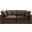 Comfy Velvet 2 Seater Modular Sofa with Arm Support In Brown