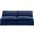 Comfy Velvet 2 Seater Modular Sofa In Navy