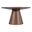 Commerce and Market Madison Round Dining Table In Medium Wood