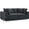 Commix Gray Down Filled Overstuffed 2 Piece Sectional Sofa Set