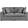 Commix Sunbrella Outdoor Patio Loveseat In Gray