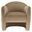 Compose Performance Velvet Accent Chair In Taupe