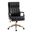 Conan Leather Ergonomic Executive Office Chair In Black