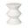 Concrete Inverted Side Table In White