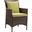 Conduit Brown Peridot Outdoor Patio Wicker Rattan Dining Arm Chair
